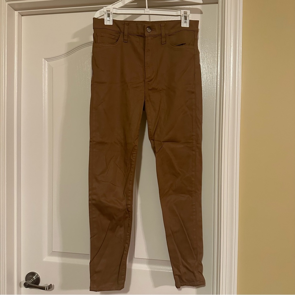 Joe's Jeans Tan and Black Interior Pants